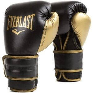 Everlast Black and Gold Training Gloves